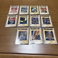 遊戯王 バンダイ版 カードダス 11枚セット 当時物 旧裏