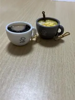 【2個セット】満月珈琲店 コーンスープ コーヒー チャーム ガチャガチャ