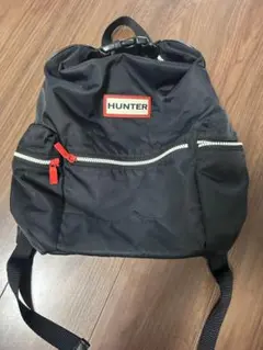 HUNTER ブラック リュック バックパックのサムネイル