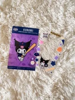 タイトーくじ 侍ジャパン サンリオ クロミ クリアカード アクリル