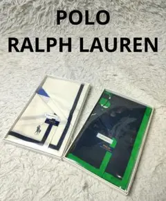 未使用　POLO RALPH LAUREN 大判　ハンカチ