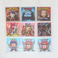 ワンピースマンチョコRED シールセット