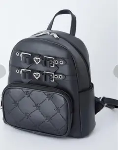 Ank Rouge アンクルージュリボンベルトリュック ブラック