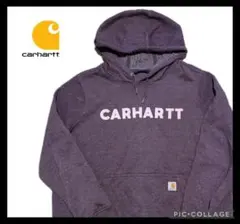 ★USA古着★ Carhartt フード付きパーカー カーハート ロゴ