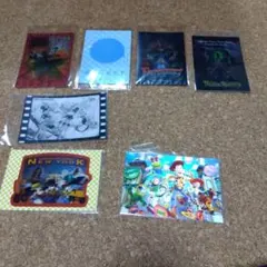 ディズニーポストカード　3D　7枚セット