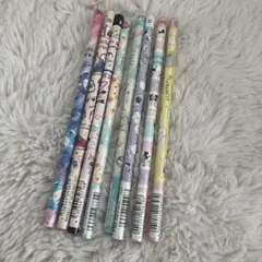 キャラクター柄 鉛筆 8本セット
