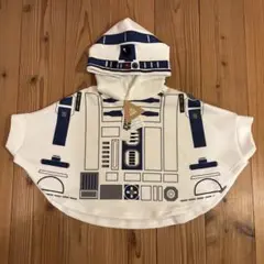 【新品】 スターウォーズ なりきりポンチョR2D2 100cm