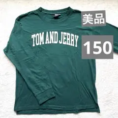 美品⭐︎トムとジェリーバックプリントTシャツ　150のサムネイル