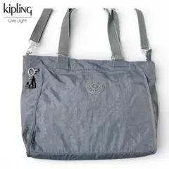 Kipling キプリング 2wayショルダーバッグ モンキーチャーム付