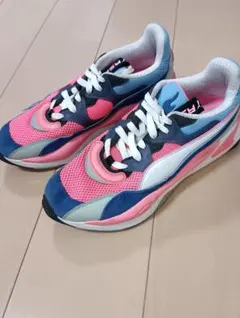 ＰＵＭＡ　プーマ　ＲＳ2Ｋ　スニーカー ピンク×ブルー×グレー　28.0