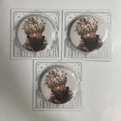 僕のヒーローアカデミア 爆豪勝己 缶バッジ 3点セット
