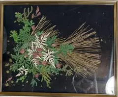 九谷焼 二代徳田八十吉（魁星）陶板画 「南瓜」 額装 友箱落款あり