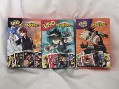 ハッピーセット UNO ヒロアカ 緑谷出久 爆豪勝己 轟焦凍 セット