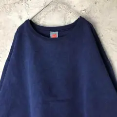 A2260古着　スウェット　ネイビー　無地