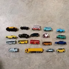 トミー＆トミカ ミニカー等19個　セット 多色
