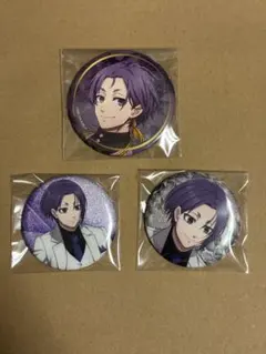 ブルーロック　御影玲王　スマイルベースカフェ　天狗茶亭　スーツモデル　缶バッジ