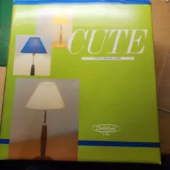 CUTE 布シェードランプ イエロー