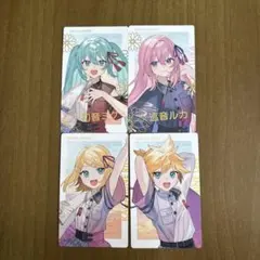 プロセカ エピカ 箔押し 初音ミク 巡音ルカ ノーマル 鏡音リン 鏡音レン