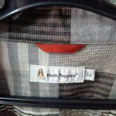 Hush Puppies チェック柄 長袖シャツ LL