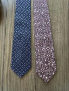 Christian Dior ネクタイ 2本セット　紫