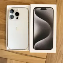 iPhone 15 Pro ホワイトチタニウム 本体 - メルカリ