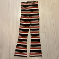 UNIQLO×MARNI ストライプ フレアパンツのサムネイル