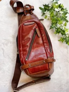 Kiefer neu キーファーノイ ボディバッグ　レザー ショルダーバッグ　革