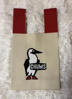 未使用 CHUMS チャムス ジャカードニットミニトートバッグ ブービーバード