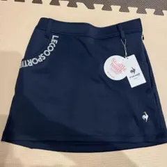 le coq sportif ゴルフ レディーススカート M ネイビー