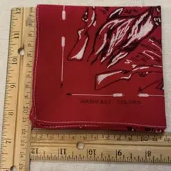 美品 26SS AT LAST & CO 赤 バンダナ BUTCHER - メルカリ