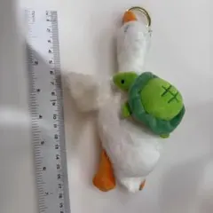 アヒル カメ ぬいぐるみ キーホルダー マスコット