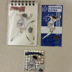 葛飾区スタンプラリー　キャプテン翼　ステッカーリングノート