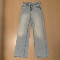 ZARA ストレートデニム ライトブルー EUR34