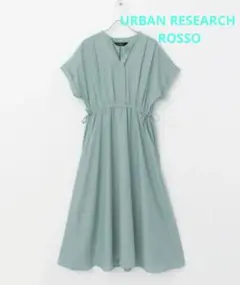 ROSSO　ウォッシャブルセミシアーキーネックワンピース　FREEのサムネイル