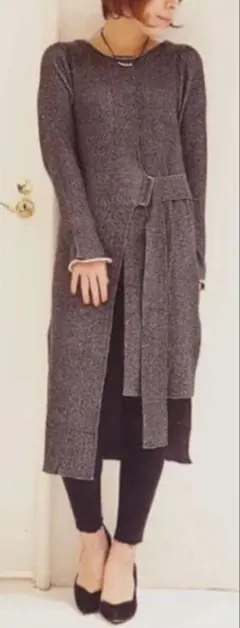 オズモーシスのロングニットプルオーバー✳︎美品✳︎