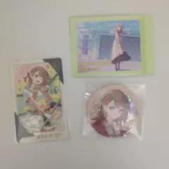 プロセカ 花里みのり 缶バッジ パシャこれ箔押し 感謝祭