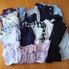 女の子 春夏 23点 まとめ売り140-165 ユニクロ　ベルメゾン　GUのサムネイル
