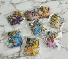 最終値下げ！ポケモン イーブイ アクリルキーホルダー 全種8個セット