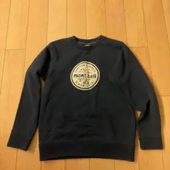 mont-bell トレーナー Kid's 150 ネイビー