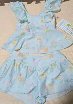 【新品】すみっコぐらし 水着セット セパレート スイムウェア　110cm　水色