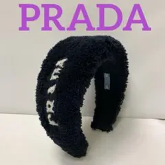 ★専用　新品未使用　PRADA ブラック ヘアバンド 国内発】PRADA プラダ Re-Nylon ヘッドバンド (PRADA/ヘア