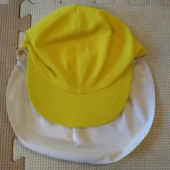 カラー帽子　黄色