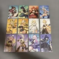 希少 原神 台湾限定 イベント ランダム トレカ 12枚セット