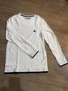 【お値下げ可】BURBERRY BLACK LABEL ホワイト長袖カットソー
