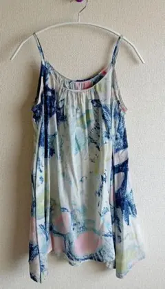 美品✨エンフォルド ノースリーブブラウス アート ペイント マルチ 