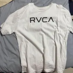 RVCA Tシャツ ホワイト ロゴプリント