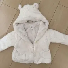 GAP フード付きクマ耳アウターカーディガン　70サイズ