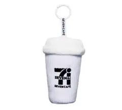 SEVEN CAFE カップ型マスコット ホワイト SEVEN CAFÉ カップ型マスコット ぬいぐるみ - メルカリ