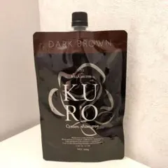 KURO Cream Shampoo ダークブラウン 400g - メルカリ