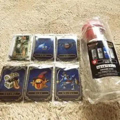 【匿名配送】まとめ売り ドラゴンクエスト D賞クリアボトル ウエハースプラカード